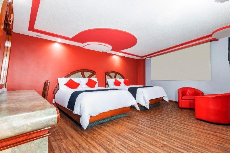 Hotel Estrella De Oriente Mexikóváros Szoba fotó